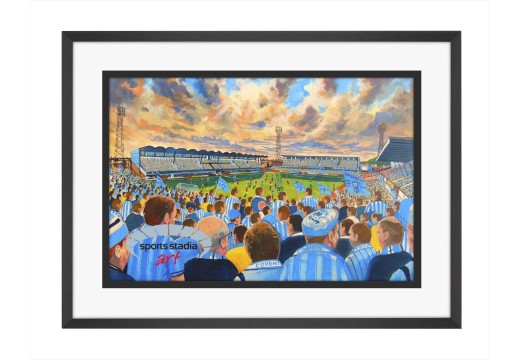 Highfield Road Stadium Fine Art Print - Coventry City FC Highfield Road Stadium Fine Art Print - Coventry City FC
